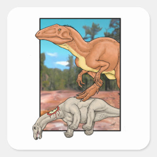 Adesivo Quadrado Hunter e Prey