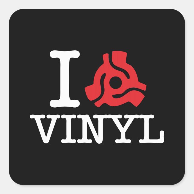 Adesivo Quadrado I 45 Adaptador Vinil (Frente)