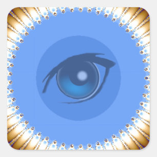 Adesivo Quadrado I Visão_