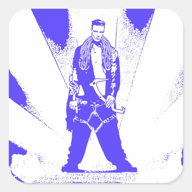 Adesivo Quadrado Ice Climb Baby (Frente)