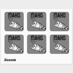 ADESIVO QUADRADO IDAHO INCRÍVEL - UM BASE RUIM