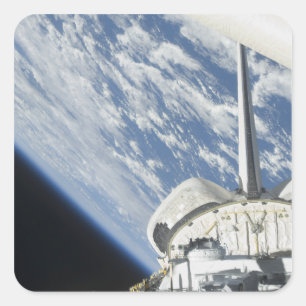 Adesivo Quadrado Ideia parcial do esforço do vaivém espacial