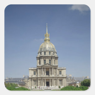 Adesivo Quadrado Igreja do Invalides, construída 1679-1708