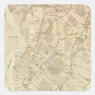 Adesivo Quadrado Ilha Staten Sul