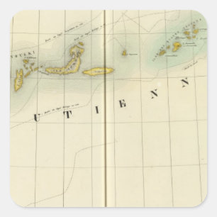 Adesivo Quadrado Ilhas Aleutian 39
