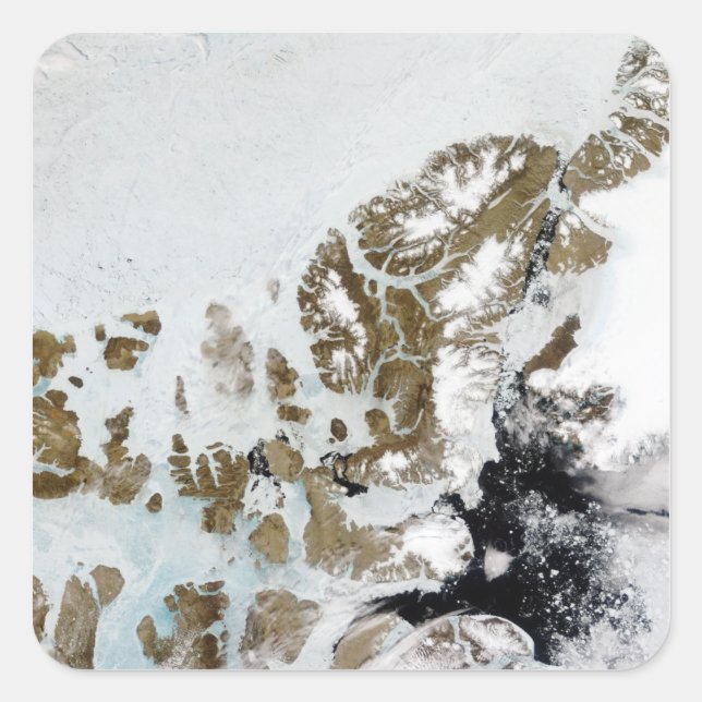 Adesivo Quadrado Ilhas Rainhas Elizabeth 2 (Frente)