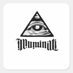 Adesivo Quadrado Illuminati