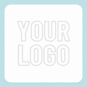 Adesivo Quadrado Iluminar automaticamente o logotipo para o fundo