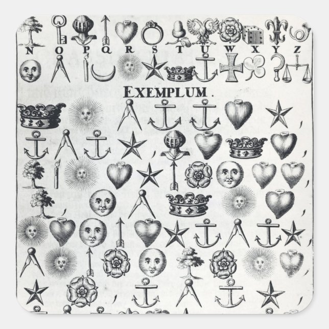 Adesivo Quadrado Ilustração do Livro 9 (Frente)