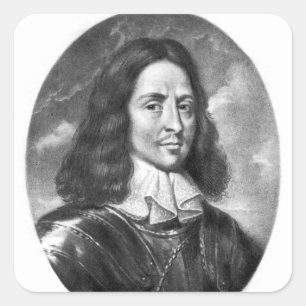 Adesivo Quadrado Ilustração do senhor Thomas Fairfax