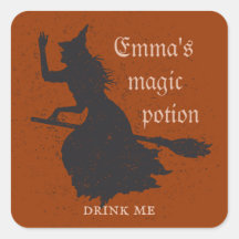 Ilustração Grunge de Poção Mágica de Bruxa para o 