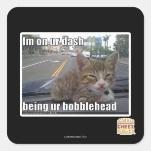 Adesivo Quadrado Im no traço do ur