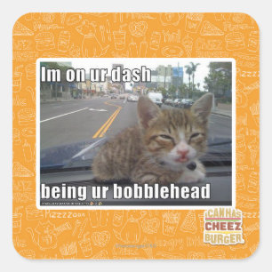 Adesivo Quadrado Im no traço do ur