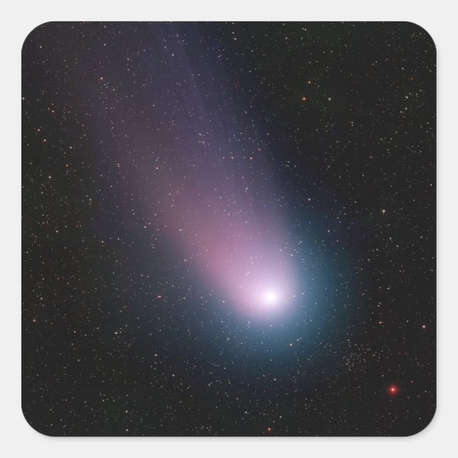Adesivo Quadrado Imagem do cometa C/2001 T4 (NEAT) (Frente)
