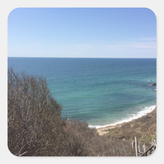 Adesivo Quadrado Imagem personalizada de imagem de fotografia (Frente)