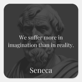 Adesivo Quadrado Imagination and Suffering: Seneca on Perception