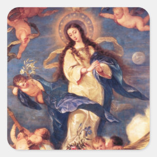 Adesivo Quadrado Immaculate Conception Stickers