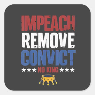 Adesivo Quadrado Impedir Remoção de Convênio Não Rei 4 De Julho