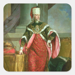 Adesivo Quadrado Imperador Francisco I Santo Imperador Romano