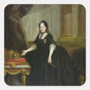 Adesivo Quadrado Imperatriz de Maria Theresa de Áustria