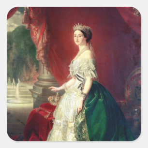 Adesivo Quadrado Imperatriz Eugenie de France