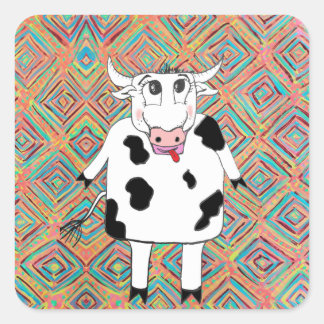 Adesivo Quadrado Impressão All-Over Apron