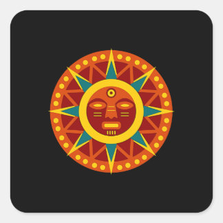 Adesivo Quadrado Inca Sun