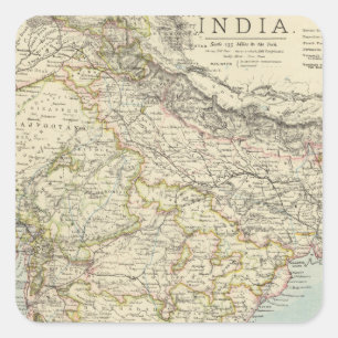 Adesivo Quadrado India 5