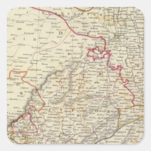 Adesivo Quadrado Índia IX