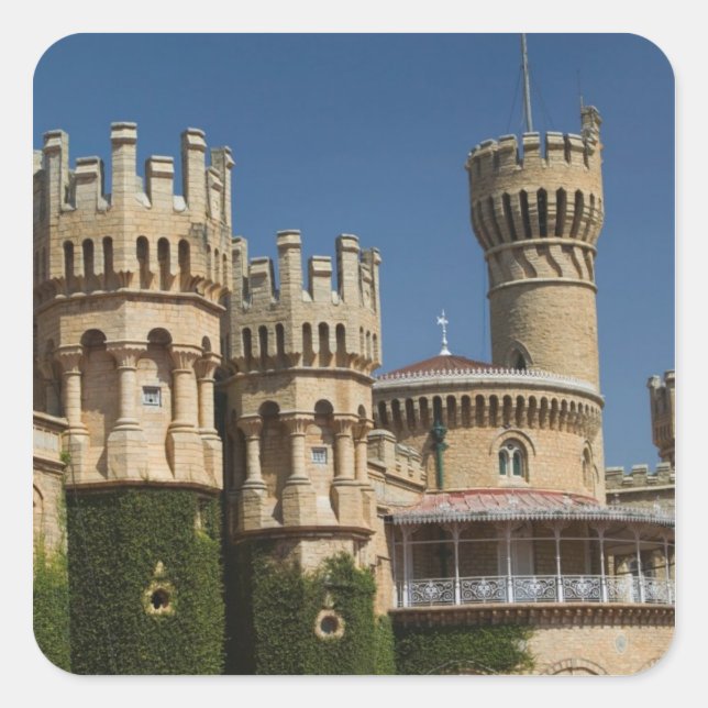 Adesivo Quadrado ÍNDIA, Karnataka, Bangalore: Palácio Bangalore (Frente)