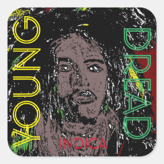 ADESIVO QUADRADO INDICA DREAD JOVEM