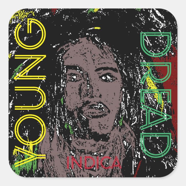 ADESIVO QUADRADO INDICA DREAD JOVEM (Frente)