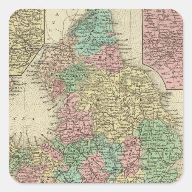 Adesivo Quadrado Inglaterra 6 (Frente)