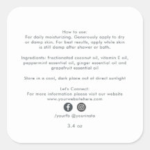 Ingredientes de Produtos de Beleza Orgânicos para 