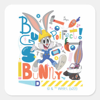 Adesivo Quadrado INSETOS BUNNY BUILDERS™| INSETOS BUNNY™ - Ferramen