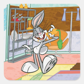 Adesivo Quadrado INSETOS BUNNY™ com Cenoura
