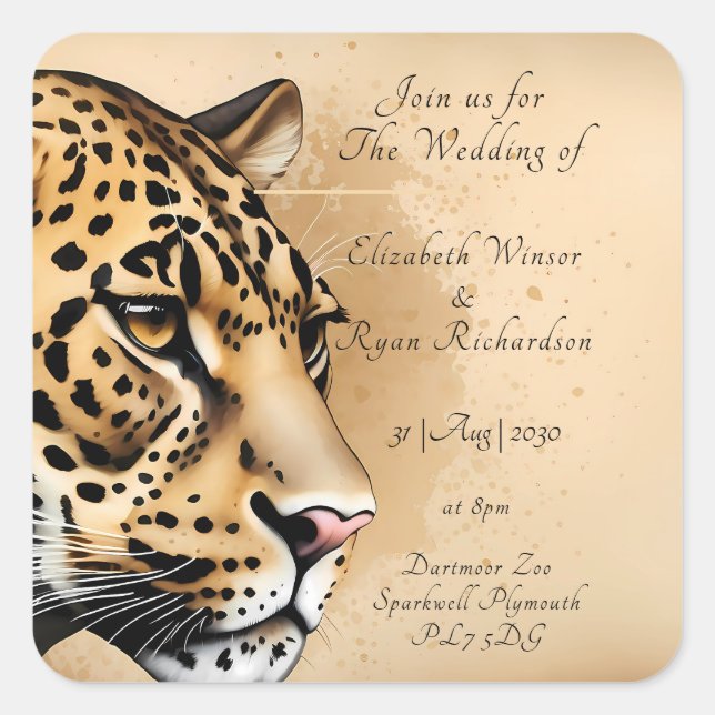 Adesivo Quadrado Inspirado pela natureza (Frente)