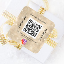 instagram o nome de negócio do ouro qr code