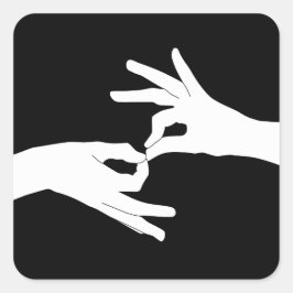 Adesivo Quadrado Intérprete