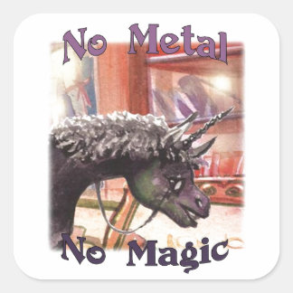 Adesivo Quadrado Iown No Metal No Magic Stickers