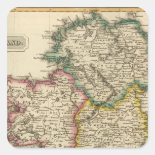 Adesivo Quadrado Ireland 7