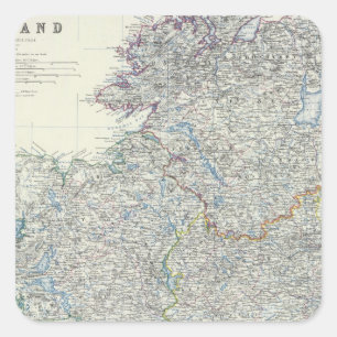 Adesivo Quadrado Ireland 9