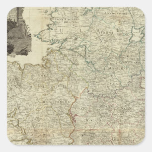 Adesivo Quadrado Ireland composto