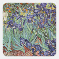 Íris de Van Gogh Pintura Impressionista