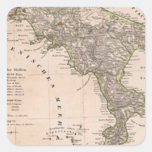 Adesivo Quadrado Italia 22