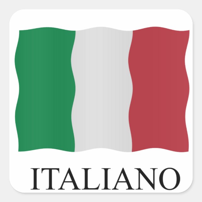Adesivo Quadrado Italiano (Frente)