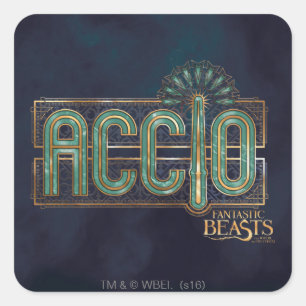 Adesivo Quadrado Jade Art Deco ACCIO™ Spell Graphic