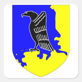 Adesivo Quadrado Jagdgeschwader 1 (JG 1) Oesau Stab I Insignia