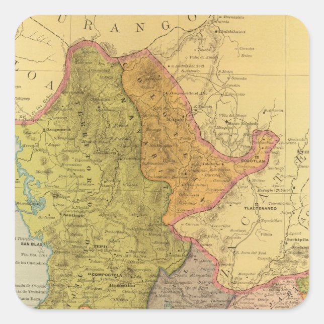 Adesivo Quadrado Jalisco (Frente)