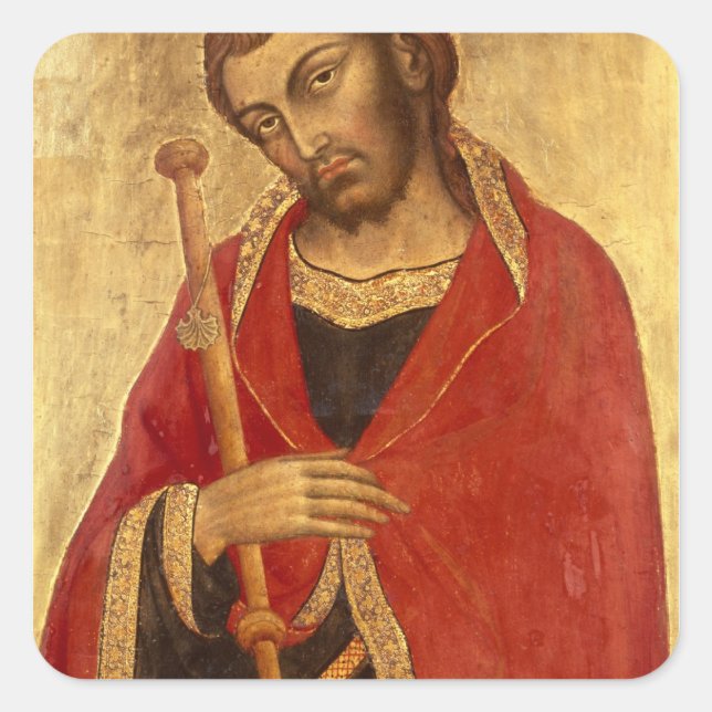 Adesivo Quadrado James, o Excelente (Frente)